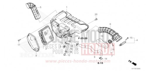 FILTRE A AIR CRF300LRAM de 2021